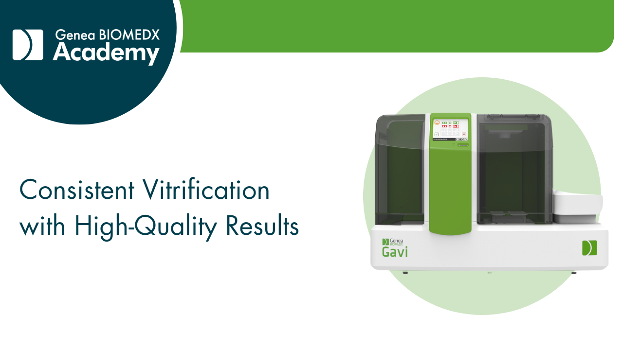 Consistent Vitrification with High-Quality Results
