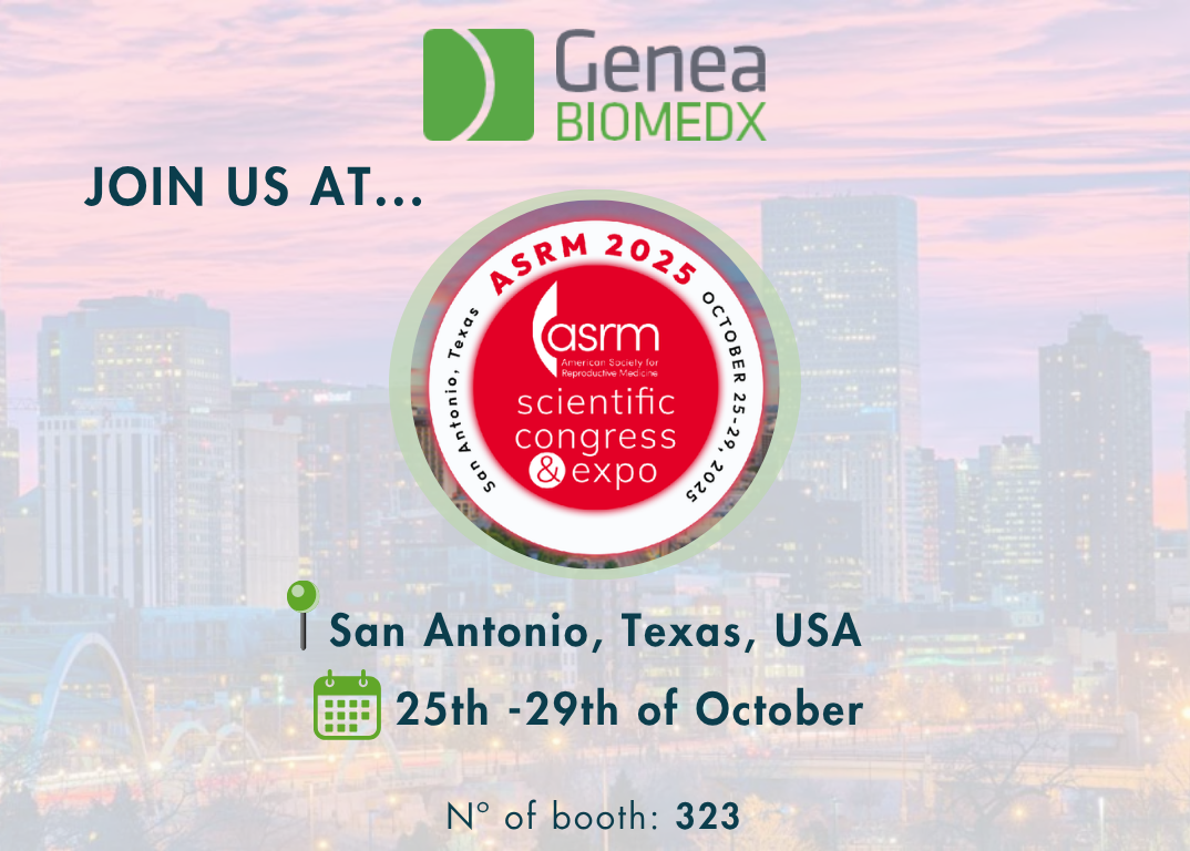 ASRM 2025 - Visit Genea Biomedx at booth 323