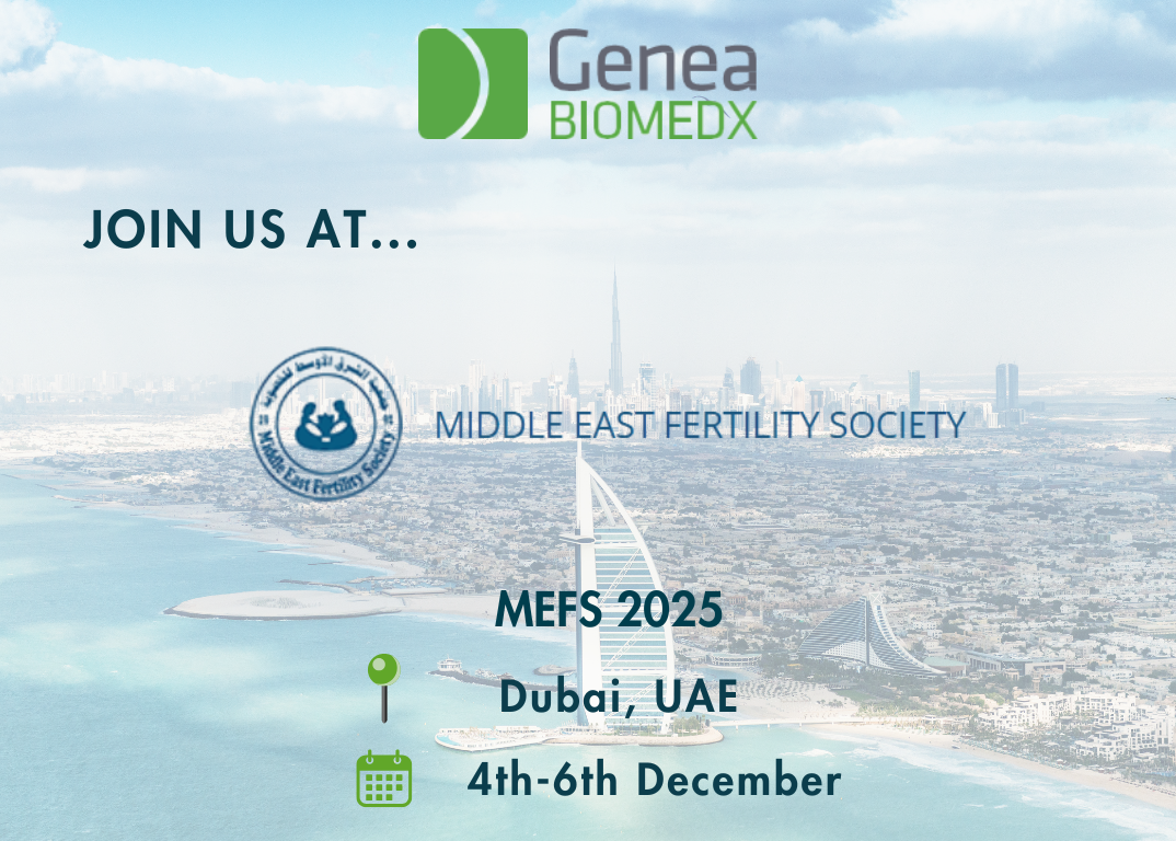 Genea Biomedx at MEFS 2025